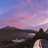 Buy canvas prints of Teide sunset Tenerife by Phil Crean