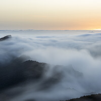 Buy canvas prints of Cloudscape over Masca, Tenerife by Phil Crean