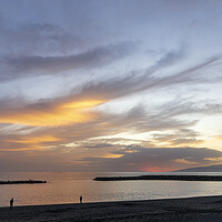 Buy canvas prints of Sunset at Playa del Duque, Costa Adeje, Tenerife by Phil Crean