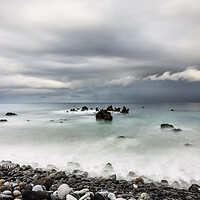 Buy canvas prints of Stormy sky and sea, Tenerife by Phil Crean