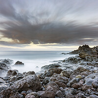 Buy canvas prints of Moving clouds seascape by Phil Crean