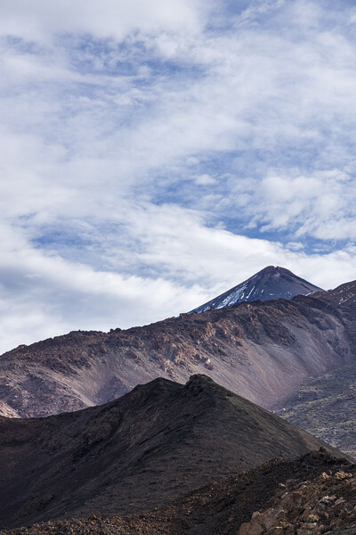 Volcanic landscape and Teide, Tenerife Picture Board by Phil Crean