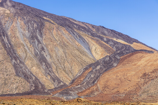 Abstract volcanic landscape, Tenerife Picture Board by Phil Crean