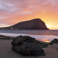 Buy canvas prints of Dawn at Red Mountain, Tenerife by Phil Crean