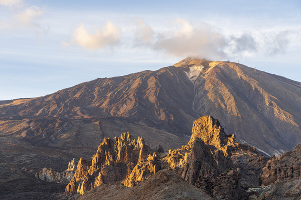 Teide and Cathedral rocks, Tenerife Picture Board by Phil Crean