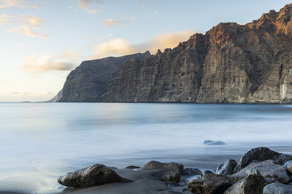 Los Gigantes cliffs Tenerife Picture Board by Phil Crean