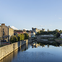 Buy canvas prints of Kilkenny Castle reflected in River Nore, Ireland by Phil Crean