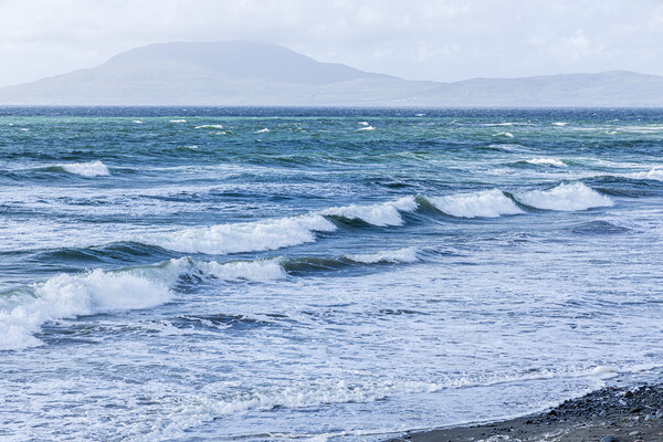 Wild Atlantic waves in Clew Bay, Mayo, Ireland Picture Board by Phil Crean