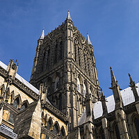 Buy canvas prints of Lincoln Cathedral, England by Phil Crean