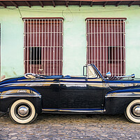 Buy canvas prints of Vintage American Mercury car in Cuba by Phil Crean
