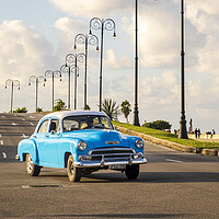 Buy canvas prints of Old American car, Havana, Cuba by Phil Crean