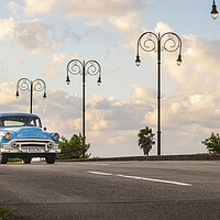 Buy canvas prints of Vintage American car, Havana, Cuba by Phil Crean