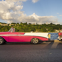 Buy canvas prints of Open top American 1950s car, Havana Cuba by Phil Crean