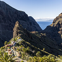 Buy canvas prints of Overlooking Masca, Tenerife by Phil Crean