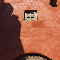 Buy canvas prints of Red walls, Santa Catalina monastery, Arequipa, Peru by Phil Crean