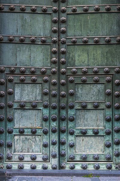 Door to Cusco Cathedral, Peru Picture Board by Phil Crean