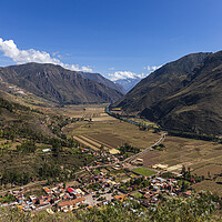Buy canvas prints of Sacred Valley, Urubamba in the Andes, Peru by Phil Crean