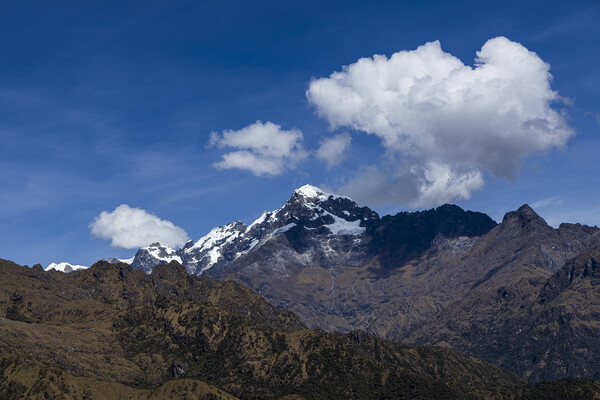 Andes mountains, Peru Picture Board by Phil Crean