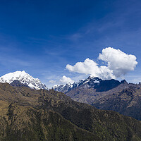 Buy canvas prints of Andes mountain range, Peru by Phil Crean