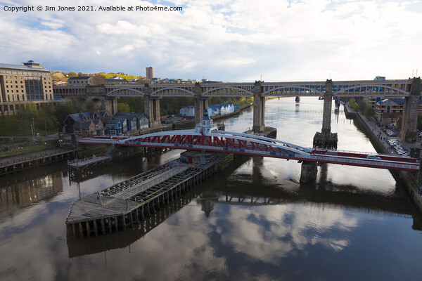 Bridges on the River Tyne Picture Board by Jim Jones