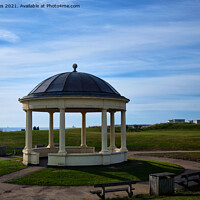 Buy canvas prints of The old Blyth Bandstand by Jim Jones