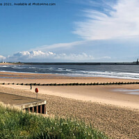 Buy canvas prints of Spring Sunday at the Seaside by Jim Jones