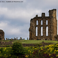 Buy canvas prints of Tynemouth Castle and Priory by Jim Jones