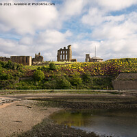 Buy canvas prints of Tynemouth Castle and Priory Headland by Jim Jones