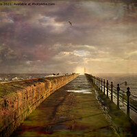 Buy canvas prints of Artistic Blustery start to the day by Jim Jones
