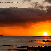 Buy canvas prints of Panorama - New Year's Day sunrise by Jim Jones