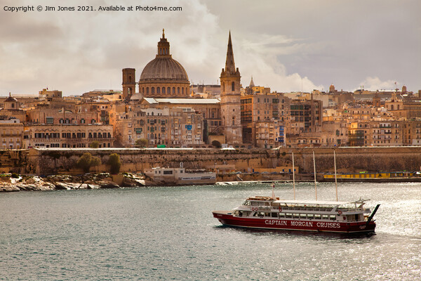 The beautiful city of Valletta, Malta Picture Board by Jim Jones