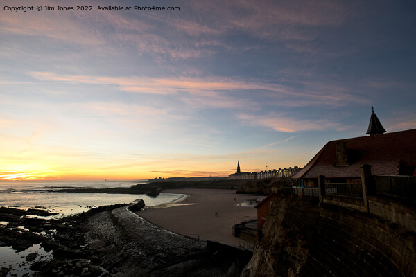 January sunrise at Cullercoats Bay (3) Picture Board by Jim Jones