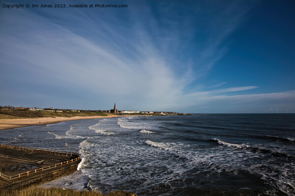 Tynemouth Long Sands (2) Picture Board by Jim Jones