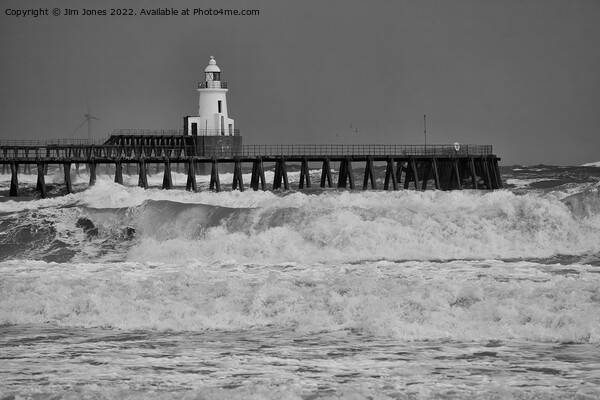 Winter Storms on the North Sea Picture Board by Jim Jones