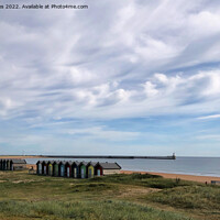 Buy canvas prints of The beach at Blyth in Northumberland by Jim Jones