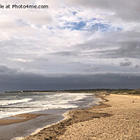 Buy canvas prints of Blyth Beach Panorama by Jim Jones