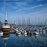 Buy canvas prints of The Marina at South Harbour, Blyth, Northumberland by Jim Jones