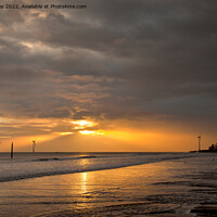 Buy canvas prints of Dawn on the beach (2) by Jim Jones