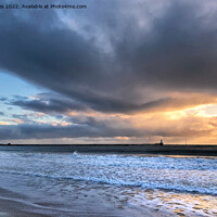 Buy canvas prints of Daybreak over the North Sea by Jim Jones