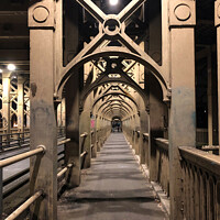 Buy canvas prints of The High Level Bridge, Newcastle upon Tyne  by Jim Jones