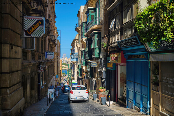 The Economical Shoe Store, Valletta Picture Board by Jim Jones