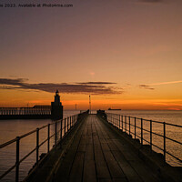 Buy canvas prints of Pretty Perfect Pier Perspective by Jim Jones