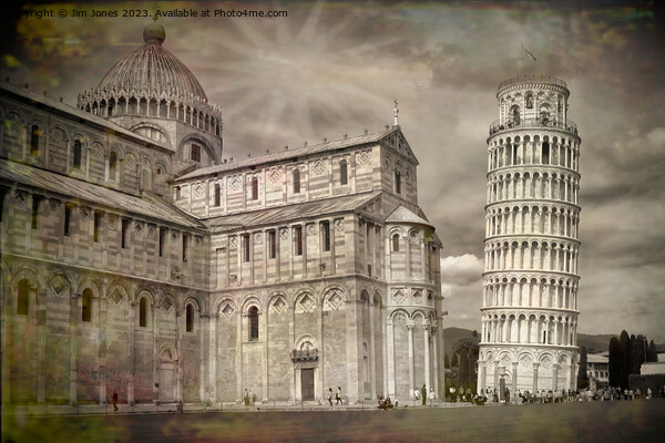 The Splendour of Pisa - Artistic Filter Picture Board by Jim Jones