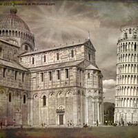Buy canvas prints of The Splendour of Pisa - Artistic Filter by Jim Jones