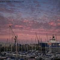 Buy canvas prints of Sunrise at the marina (2) by Jim Jones