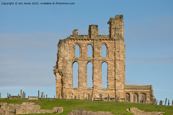 Majestic Tynemouth Priory Picture Board by Jim Jones