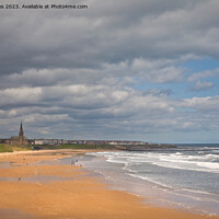 Buy canvas prints of The Long Sands at Tynemouth by Jim Jones