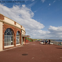 Buy canvas prints of Rendezvous Cafe, Whitley Bay by Jim Jones