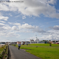 Buy canvas prints of The Links at Whitley Bay by Jim Jones