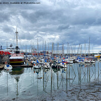 Buy canvas prints of Marina and Import Dock of the Port of Blyth by Jim Jones